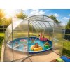 Zastrešenie bazéna MAXIAGRO 4 x 6 m s 6mm poly.