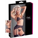 Cottelli Lace Suspender Set