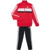 adidas Súpravy vrchného oblečenia Seasonal Essentials Tiberio 3-Stripes Tricot Track Suit Kids Červená