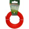Struna žacia 2.4mm 15m návin twist ROSA / silon do kosačky