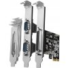 AXAGON PCEA-PSN, PCIe řadič - 1x paralelní (LPT) + 2x sériový port (RS232) 250 kbps, vč. LP