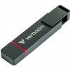 Verbatim USB flash disk, USB C a USB 3.2 Gen 1, 1000GB, Dual QuickStick, šedý, 32043, USB C, s pútkom