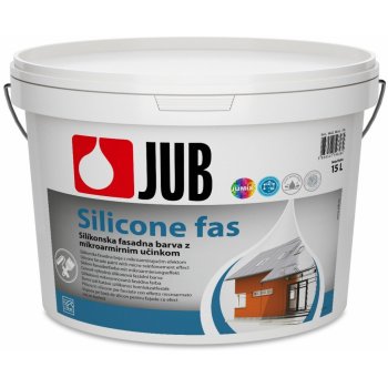 JUB SILICONE FAS - silikónová mikroarmová fasádna farba - biely - 15 l