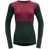 DEVOLD Lauparen Merino 190 Shirt Woman beetroot/woods/ink XS
