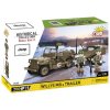 Cobi 3132 World War II Americký ozbrojený terénny automobil Jeep Willys MB & Trailer