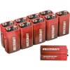 VOLTCRAFT 6LR61 9 V batéria alkalicko-mangánová 550 mAh 9 V 10 ks; VC-12629385