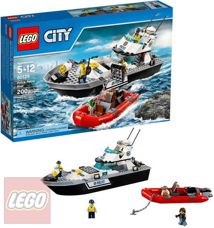 LEGO® City 60129 Policajná stráž na člne od 145,1 € - Heureka.sk