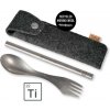 Light My Fire Spork'n Straw Kit Titanium