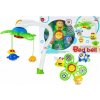 LEANToys kolotoč nad kvetinovou postieľkou