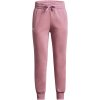 Dievčenské tepláky Under Armour, RIVAL FLEECE JOGGERS ružová ylg
