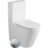 Kompaktné WC, Vortex Rimless, spodný/zadný odtok, biele AVIS PC106V