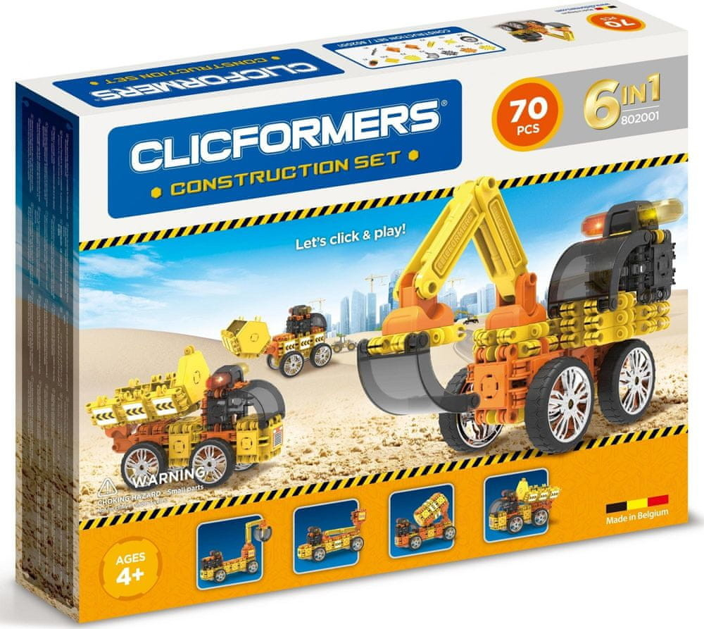 Clicformers Stavebné autá