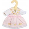 Bigjigs Toys Ružové šaty s bielym tričkom pre bábiku 28 cm