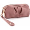 Kabelka/púzdro do ruky 18x9,5 cm - staroružová sv.