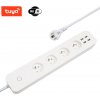 Immax NEO LITE Smart Predlžovací prívod 4AC + 4USB, WiFi, TUYA (07707L)