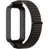 Nylónový náhradný náramok pre Xiaomi Smart Band 9 Active a Redmi Band 3 Farba: čierna