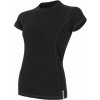 Sensor Merino DF - Dámske tričko s krátkym rukávom Black XL