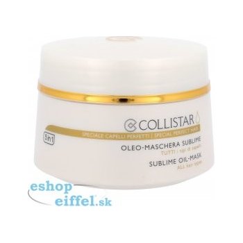 Collistar Sublime Oil Mask 5in1 All Hair Types 200 ml od 16,7 € - Heureka.sk