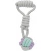 Trixie Junior uzol lopta na lane - dĺžka približne 23 cm, Ø 6 cm