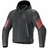 Bunda ALPINESTARS Zaca Air Venom Waterproof (čierna/červená fluo) XL