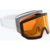 Lyžiarske okuliare Uvex Lace Attract FM white matt/mirror silver