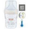 Dojčenská fľaša NUK Perfect Match Temperature Control 150 ml biela