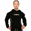 Dámska mikina GymBeam Varsity Women‘s Hoodie Black XL