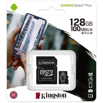 Kingston Canvas Select Plus microSDXC 128GB SDCS2/128GB