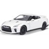 Bburago Plus Nissan GT-R 1:24 biela metalíza