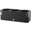 Marex Trade Plastkon kvetináč na bylinky COBBLE TRIO 14 × 40 cm antracit