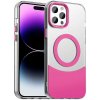 Kryt na iPhone 14 Pro Split s podporou MagSafe ružový