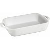 Zapekacia misa 20 x 15 cm, biela, keramika, Staub