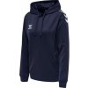 Mikina s kapucňou Hummel CORE XK POLY SWEAT HOODIE WOMAN 212649-7026 Veľkosť XS