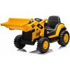 BENEO elektrický Báger Caterpillar so svahovacou lyžicou žltá