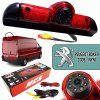 Parkovací, couvací kamera v zadním brzdovém světle pro dodávky PEUGEOT Boxer (2006-teraz).