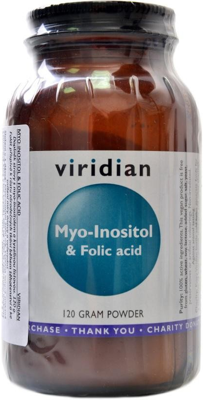 Viridian Myo-Inositol Folic Acid 120 g