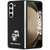 Karl Lagerfeld PU Saffiano Karl and Choupette NFT Samsung Galaxy Z Fold 5 čierne