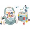 Set didaktické chodítko a kočík Trotty Walker Little a kocka Explor Cube Smoby pre jemnú motoriku so zvukom