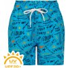 COLOR KIDS-Swim shorts short AOP-cyan blue Modrá 116