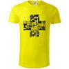 Zdravotné kríž veci - Tričko z organickej bavlny - S ( Citrónová )