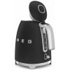 Rýchlovarná kanvica SMEG 50's Retro Style matná čierna (KLF03BLMEU)