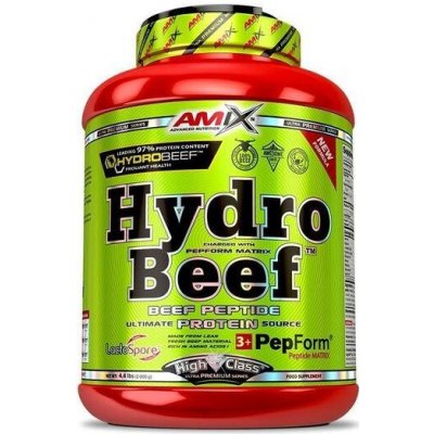 Amix Nutrition HydroBeef Peptide Protein 1000g - Čokoláda, Lesní plody