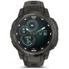Garmin Instinct Crossover AMOLED, Charcoal Grey, Charcoal Grey silicone band 010-03398-00 - hybridné analógové smarthodiny doplnené svetlým AMOLED displejom
