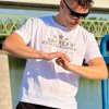 BodyBulldozer Tričko AIM FOR MAX biele - BodyBulldozer - M