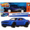 HOT WHEELS PULL BACK SPEEDERS AUTO 1969 FORD MUSTANG 11 CM