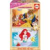 Educa detské drevené puzzle Disney Princezné 17164