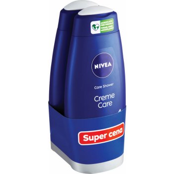 Nivea Creme Care sprchový gél 2 x 500 ml darčeková sada