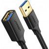Ugreen predlžovací kábel USB 3.0 (samica) - adaptér USB 3.0 (samec) - 1m - Čierna HR28601
