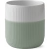 Royal Copenhagen Porcelánový hrnček Fluted Contrast Lichen 350 ml