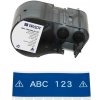 Brady M5C-1500-595-BL-WT / 170939, 38.10 mm x 7.62 m, Vinyl, biela tlač / modrý podklad